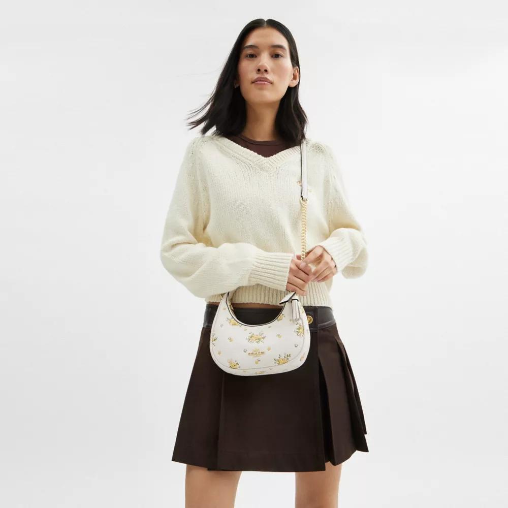 Coach Carmen Mini Crossbody Bag With Floral Print