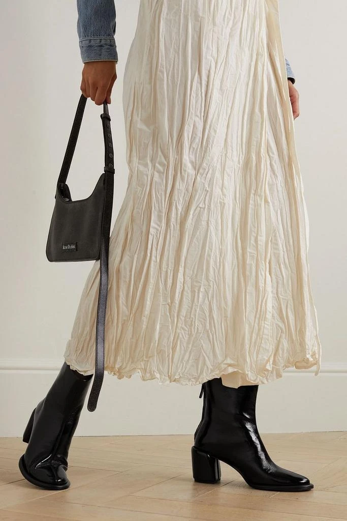 3.1 Phillip Lim Naomi glossed-leather ankle boots 2