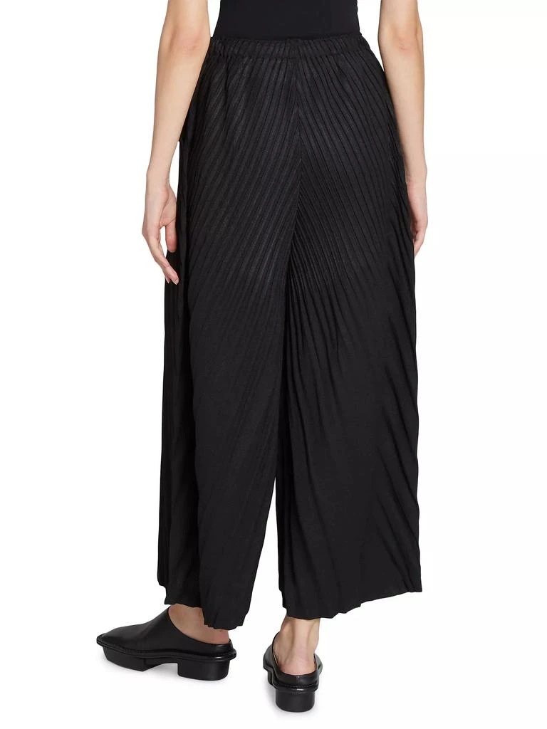 Issey Miyake Linen-Like Pleated Pants 5