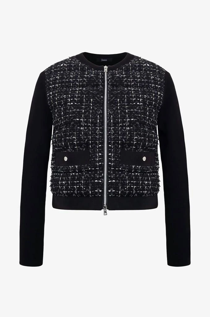 Herno Herno - Chanel Maglia Tessuto Con Piuma Jacket 4