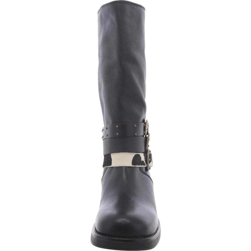 Steve Madden Axandra Womens Leather Pull On Mid-Calf Boots 3