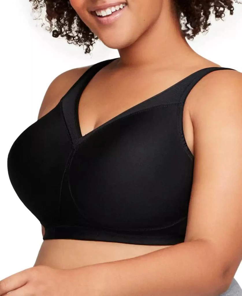 Glamorise Women's Plus Size Magic Lift Seamless Sport Bra 1006 3