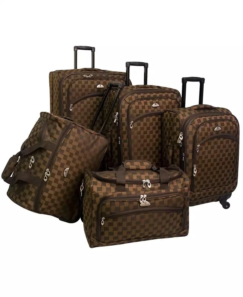 American Flyer Madrid 5 Piece Spinner Luggage Set 1