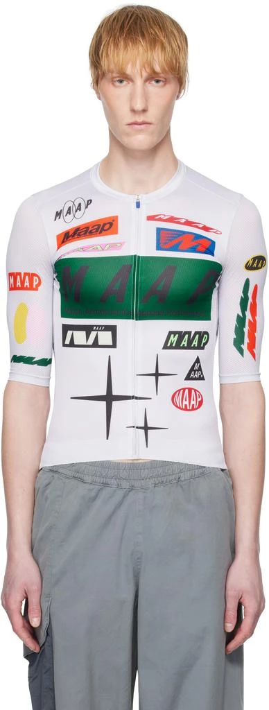 MAAP White Drome Pro Air Jersey 3.0 T-shirt 1