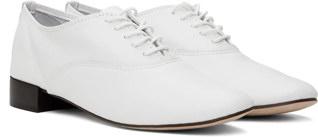 Repetto White Zizi Oxfords 4