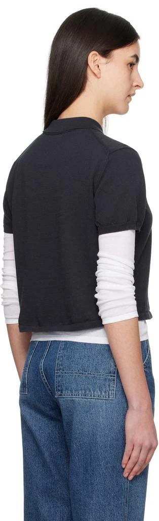 Nothing Written Navy Cotton Knit Polo 3