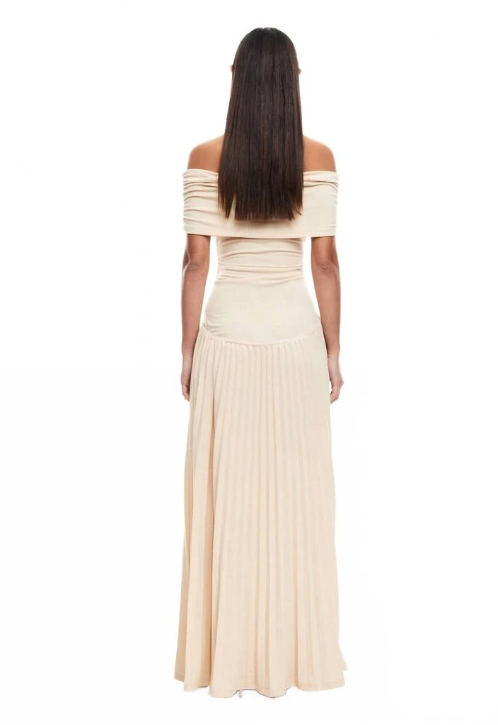 Lioness Field Of Dreams Maxi Dress In Oatmeal 2