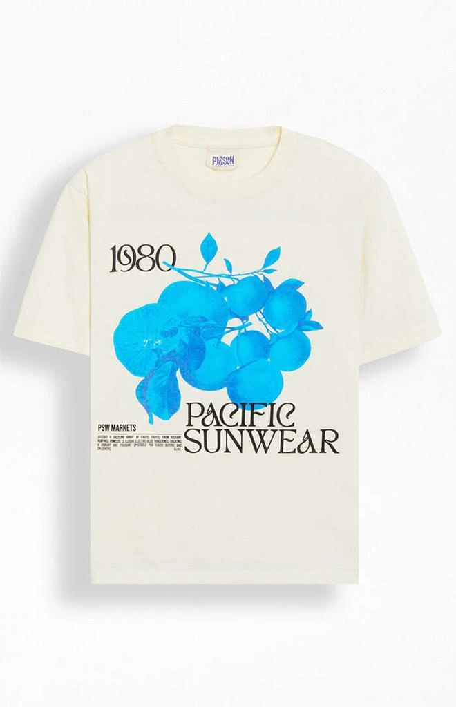 PacSun Pacific Sunwear Lemons Oversized T-Shirt 1
