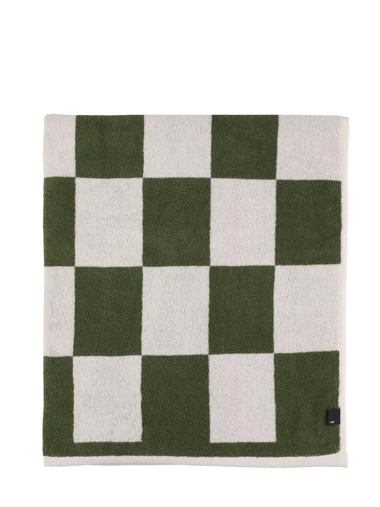 HAY Check Cotton Bath Towel 4