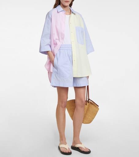 Lee Mathews LM Classic cotton and linen shorts