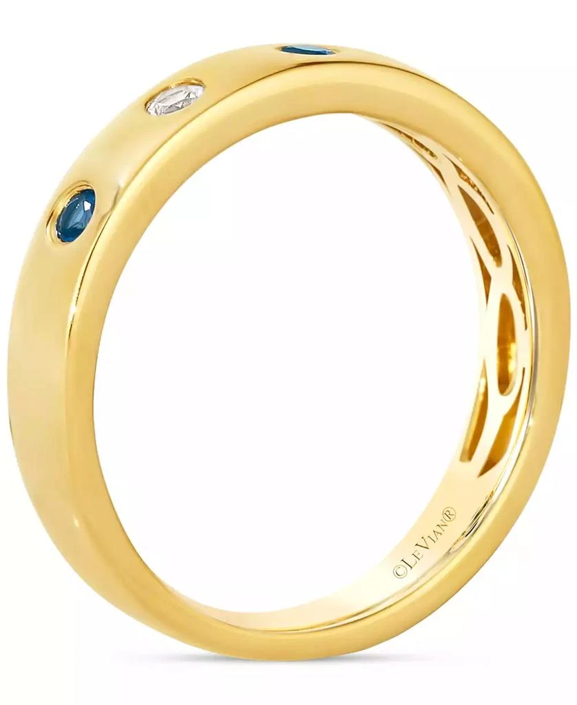 Le Vian Anywear Everywear® Blueberry Sapphire (1/6 ct. t.w.) or Pink Sapphire (1/6 ct. t.w.) & White Sapphire (1/10 ct. t.w.) Ring in 14k Honey Gold (also in rose gold and white gold) 2