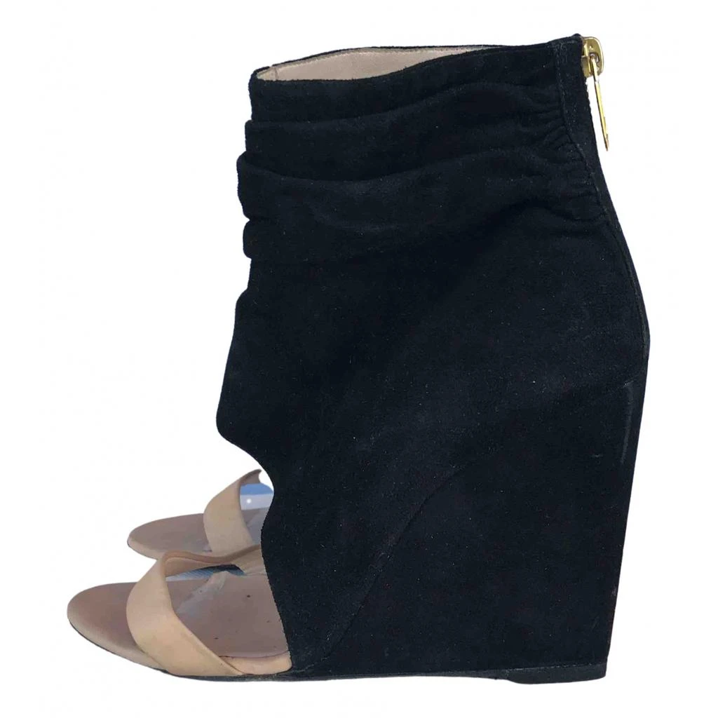 Jerome Dreyfuss Jerome Dreyfuss Leather open toe boots 1