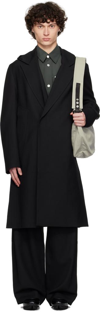 pet-tree-kor Black Gesture Hood Coat