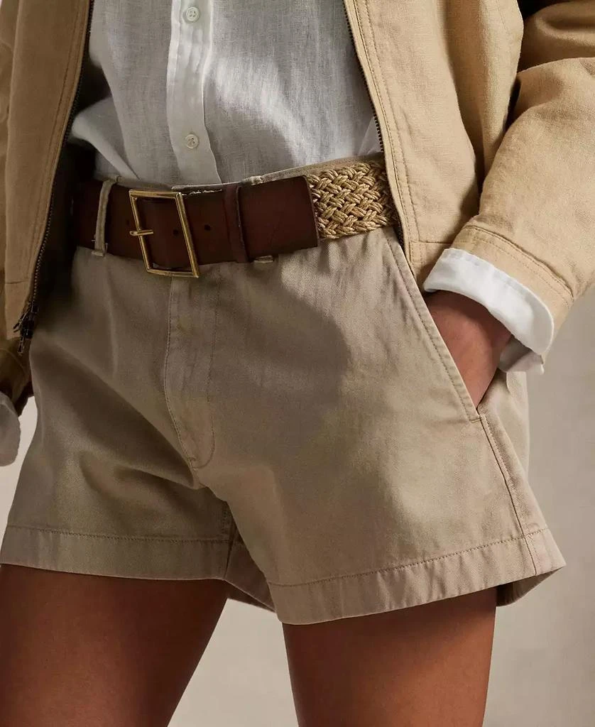 Ralph Lauren Women's Cotton Chino Shorts 4