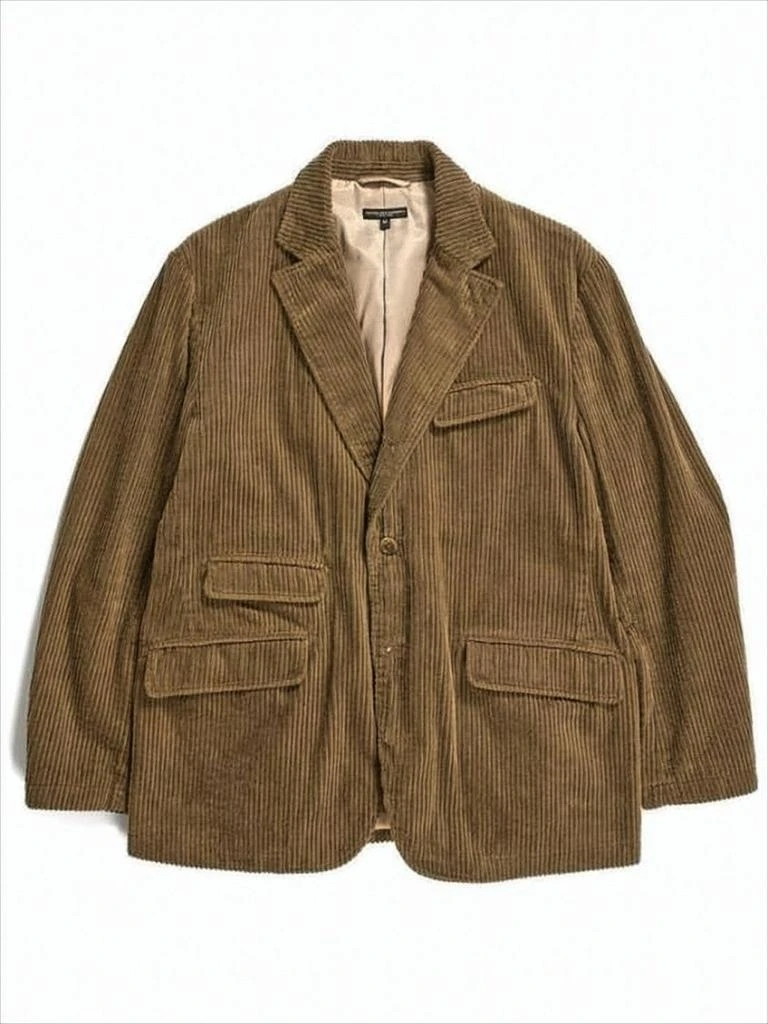 Engineered Garments Textured Corduroy Suit Set with Relaxed Fit