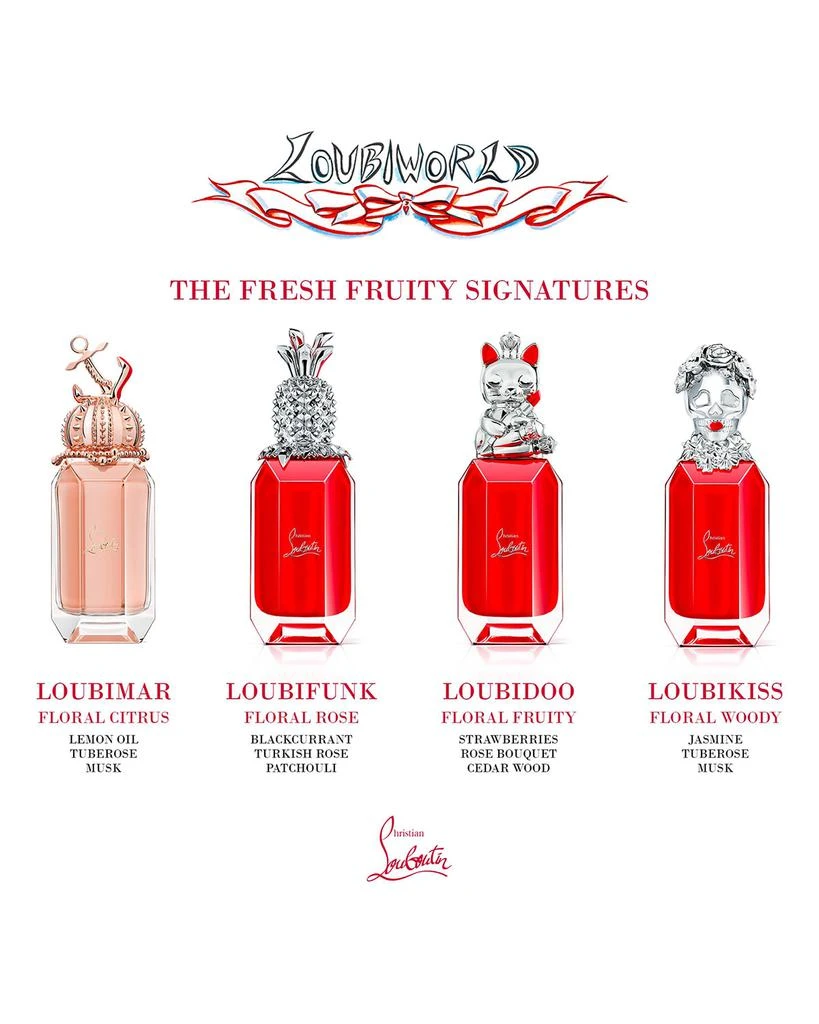 Christian Louboutin Loubiworld Fragrance Scent Library, 11 x 2mL 3
