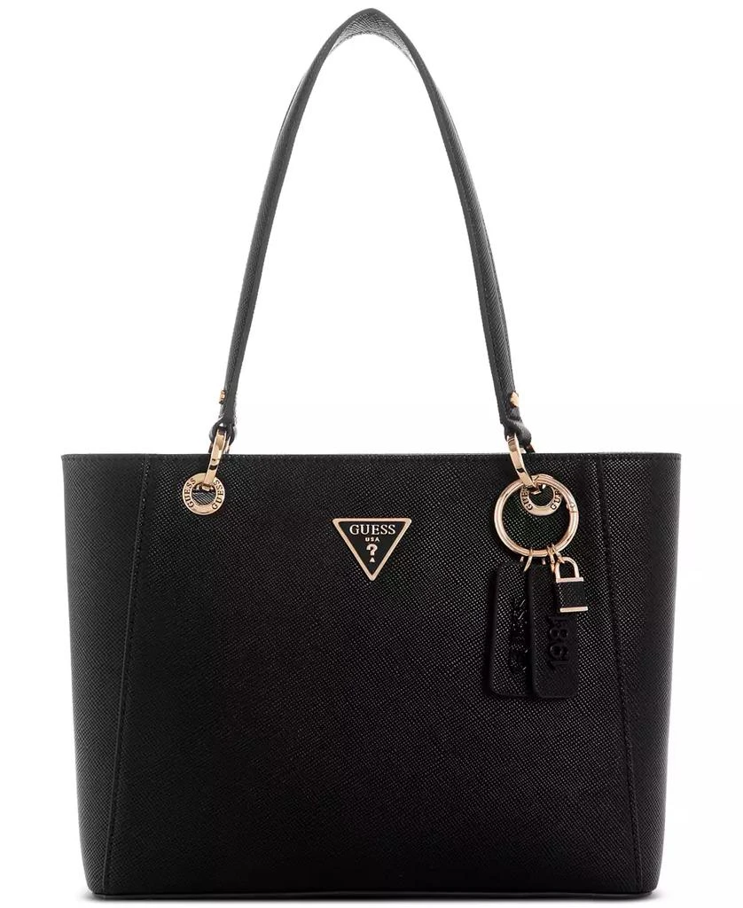 GUESS Noelle Small Double Compartment Top Zip Tote Bag 1