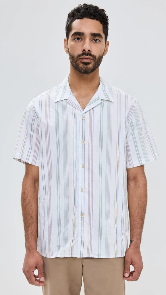 Paul Smith Striped Short Sleeve Shirt 6