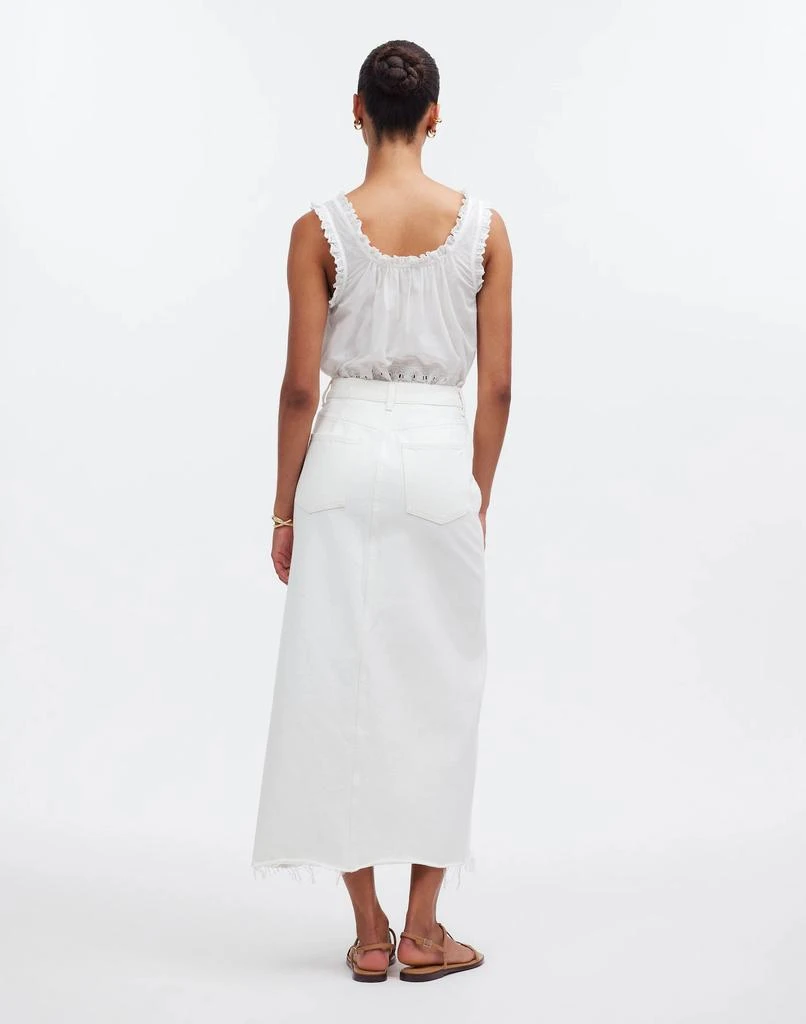 Madewell The Rilee Denim Midi Skirt 4
