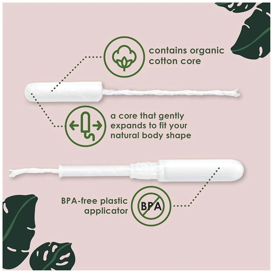 L. Cotton Tampons Regular/Super Absorbency Multipack No scent 3
