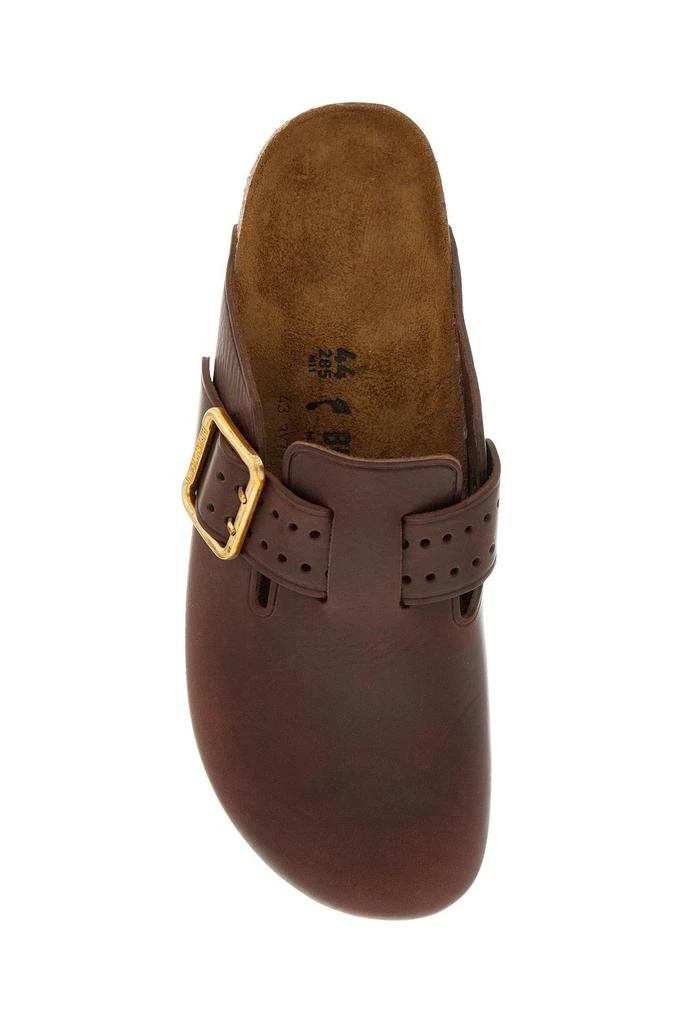Birkenstock boston bold leather clog with sab 2