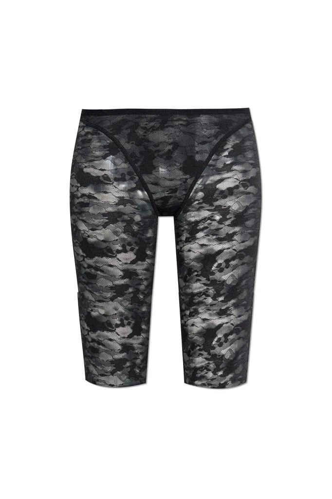 Diesel Transparent shorts 'UFLB-D-OVAL-LACE-SHORT' 1