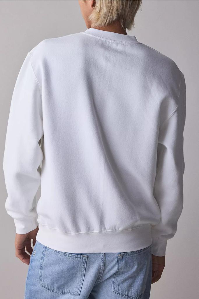 Shop Oasis Logo Graphic Crew Neck Sweatshirt on Sale at