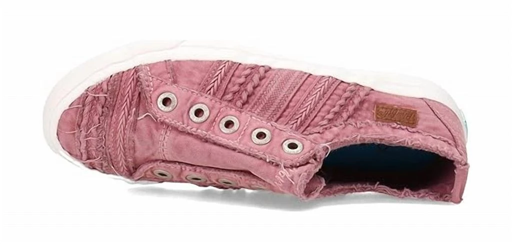 Blowfish Women's Parlane Canvas Sneakers In Acai Color Washed 3