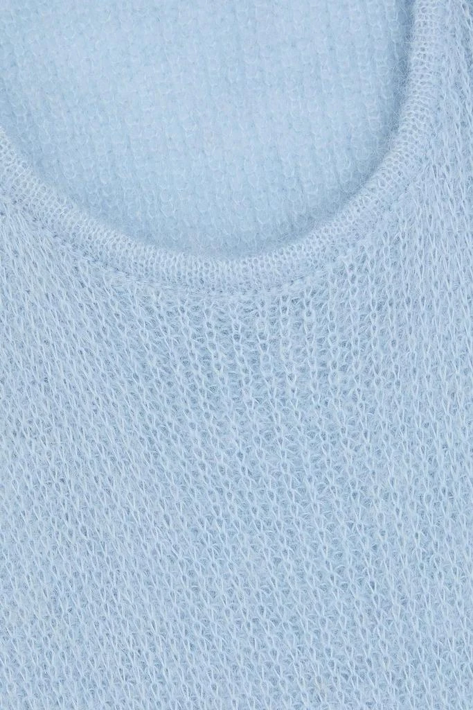 Jacquemus Dao brushed ribbed-knit maxi dress 4