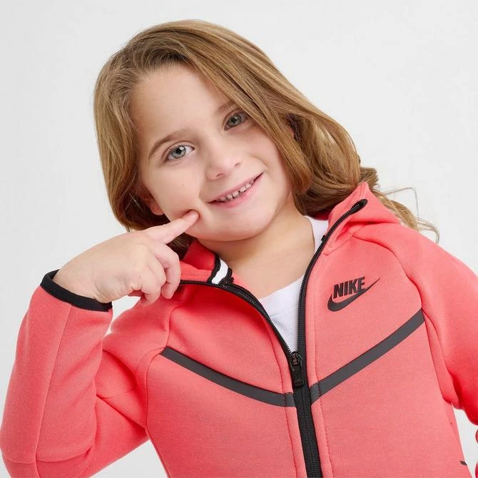 NIKE Girls' Toddler Nike Tech Fleece Full-Zip Set 5