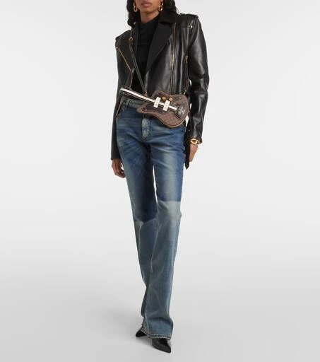 Balmain Mid-rise bootcut jeans 2