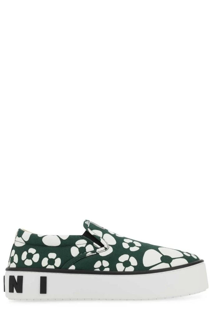 Marni Marni X Charatt Floral Printed Sneakers from Cettire