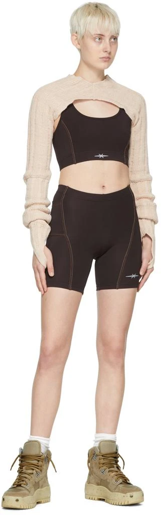 PHIPPS SSENSE Exclusive Burgundy Performance Sport Bra 4