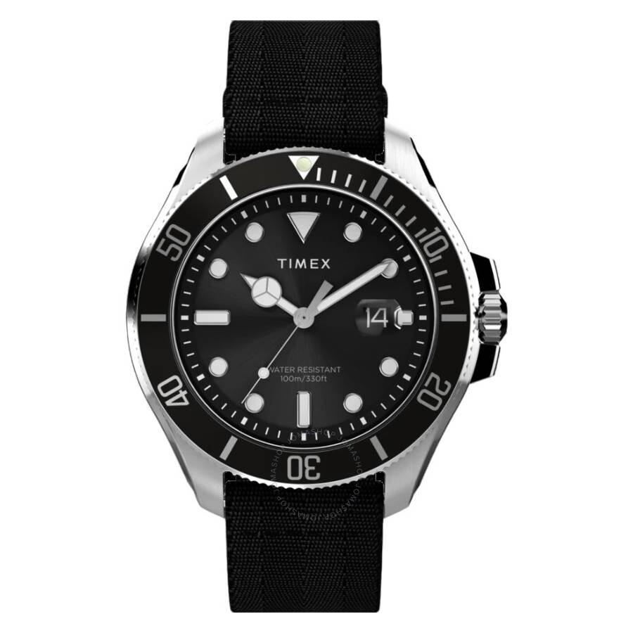 Timex Harborside Coast Quartz Black Dial Men's Watch TW2W62600