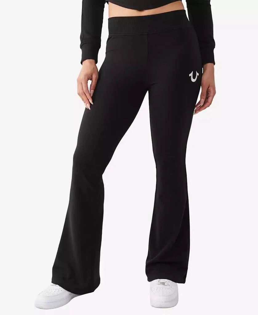 True Religion Women
s French Terry Boot Cut Pants