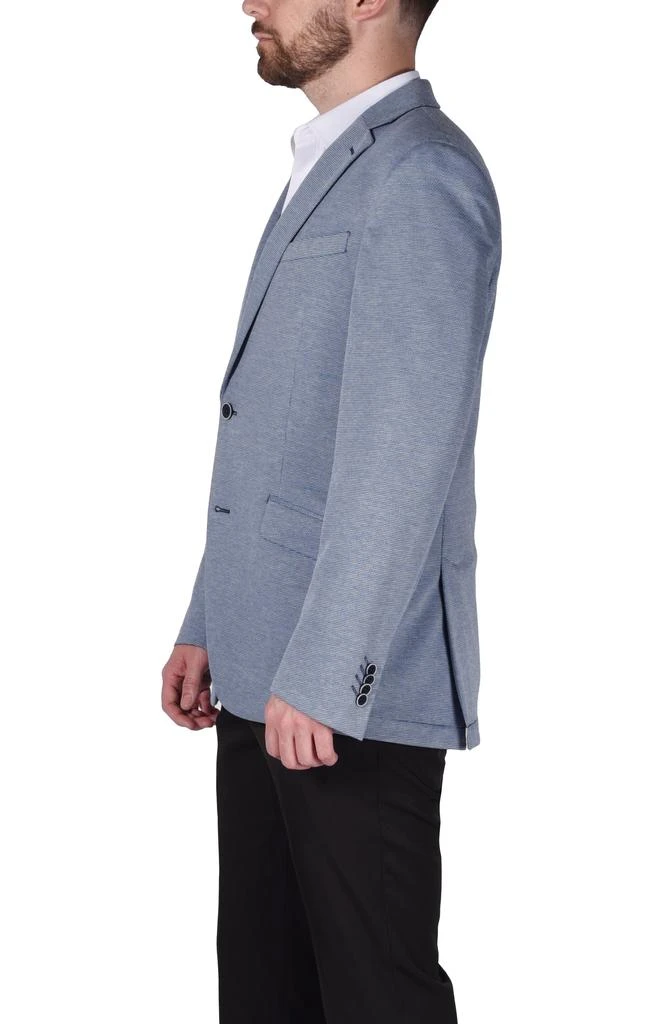 SAVILE ROW CO Textured Neat Knit Sport Coat 9