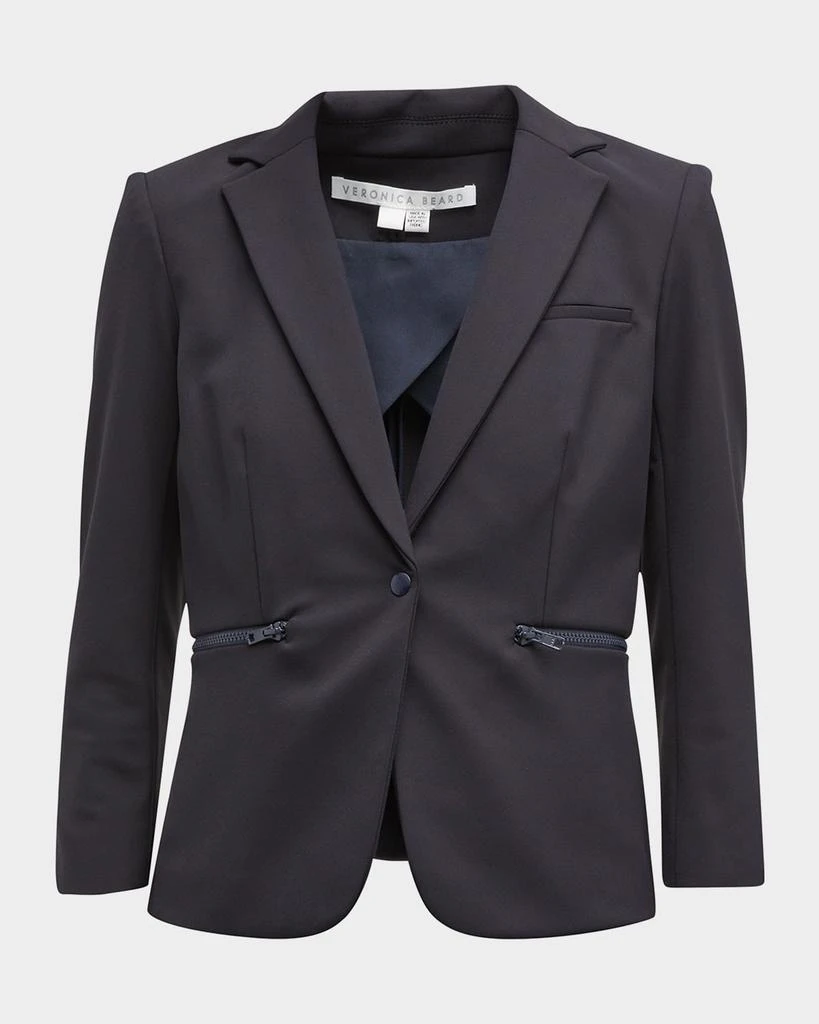 VERONICA BEARD Scuba Schoolboy Blazer Jacket 1