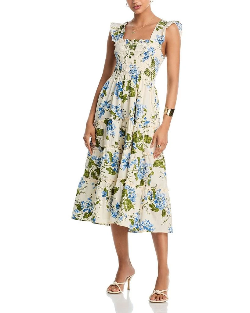 AQUA Calypso Tiered Smocked Dress - Exclusive 1