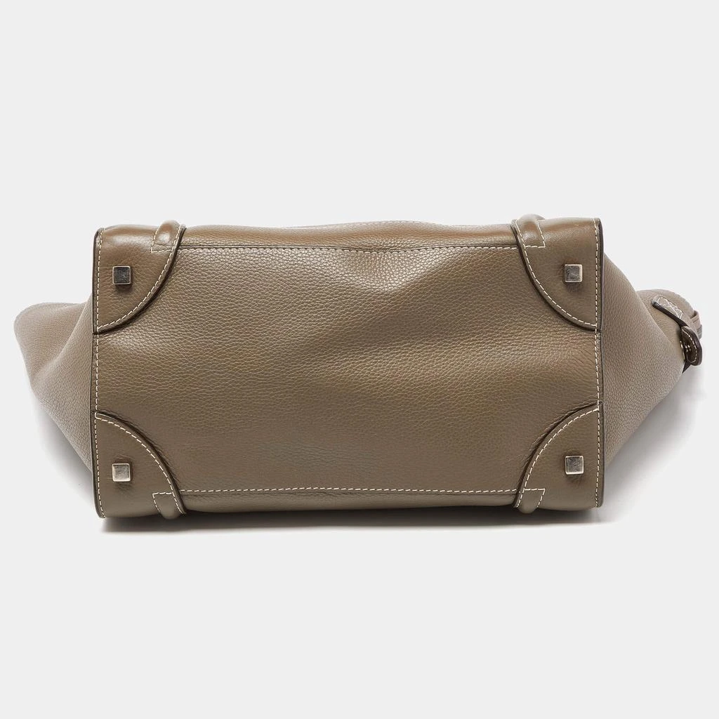 Celine Celine Grey Leather Mini Luggage Tote 6