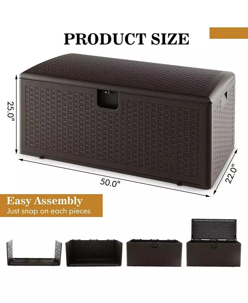 100 Gallon All Weather Storage Container with Lockable Lid – On Sale ...