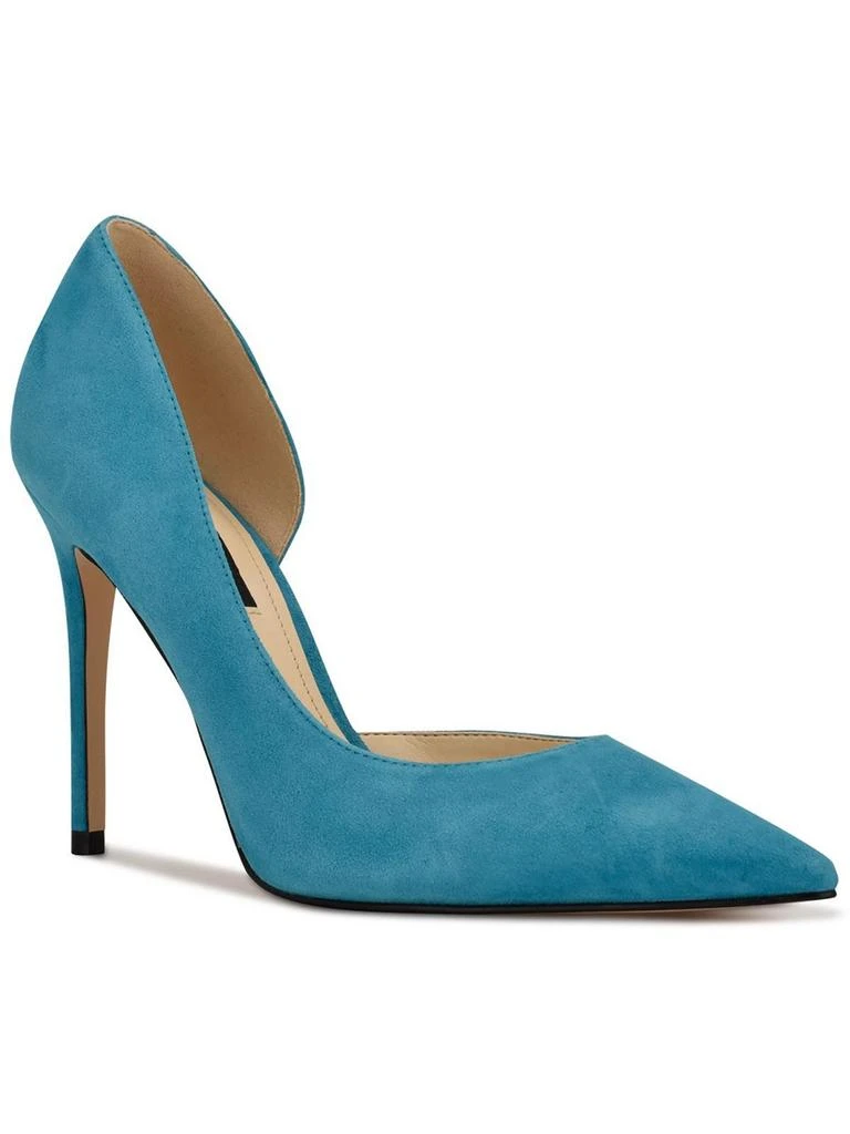 Nine West Folowe  Womens Pointed Toe Leather Pumps 5