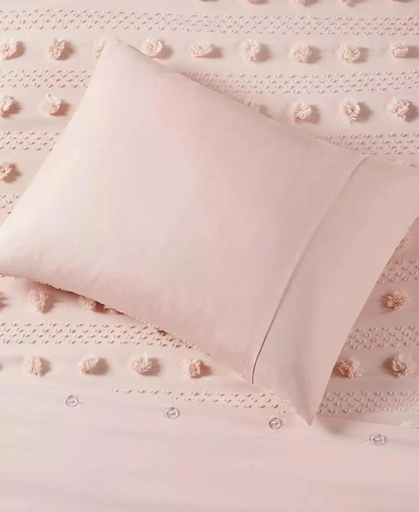 Intelligent Design Lucy Clip Jacquard 3-Piece Duvet Cover Set 5