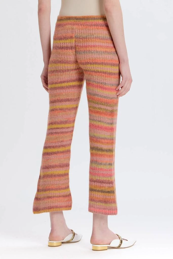 Something Navy Something Navy - Wide Leg Striped Knitted Pants 2