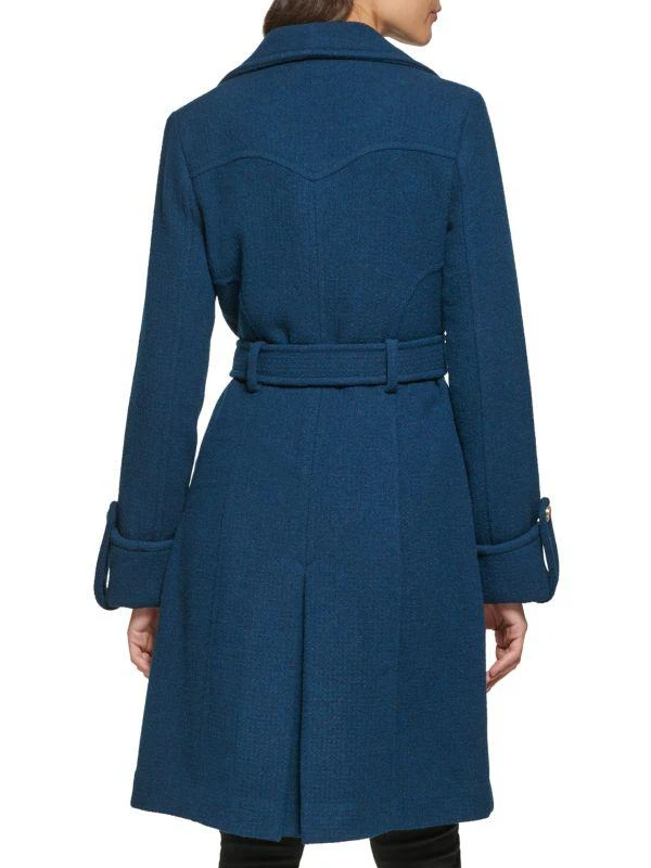 GUESS Double Breasted Tie Coat 2