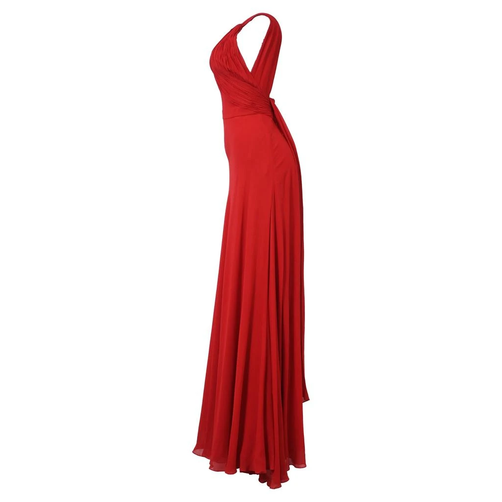 black maxi backless dress Alba main image 1