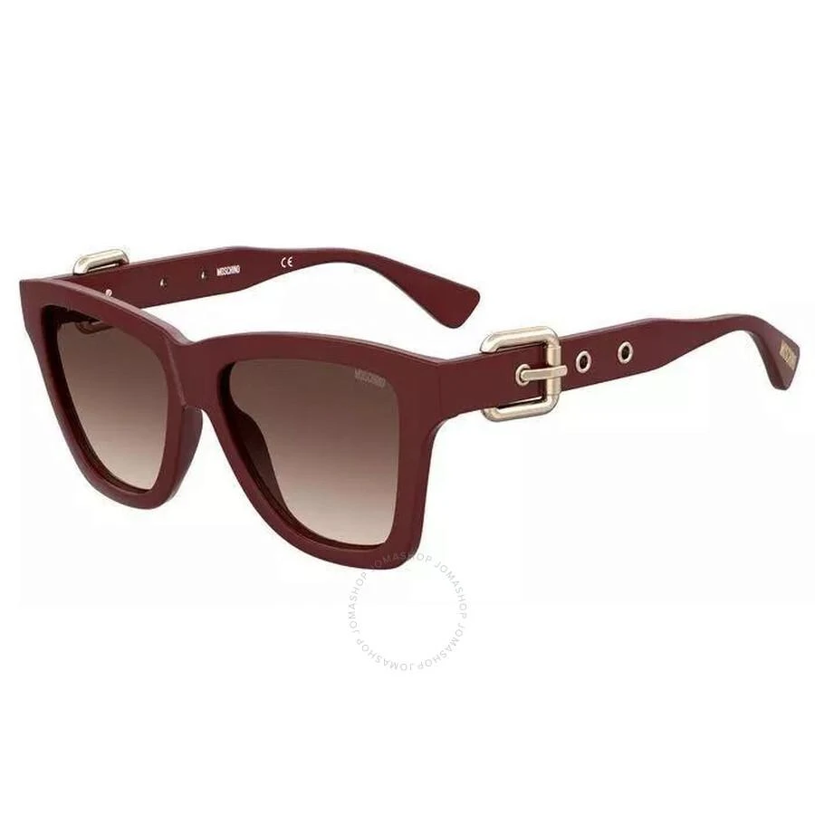 Moschino Brown Square Ladies Sunglasses MOS131/S 0LHF/HA 54 1