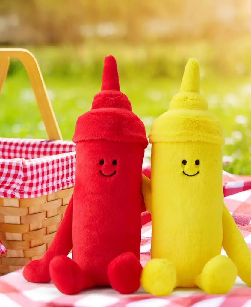 Geoffrey's Toy Box 10" Plush Ketchup and Mustard, Created for Macy's 2