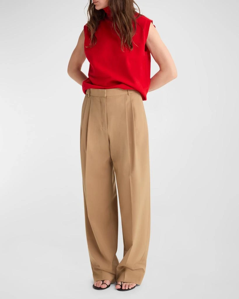 Rohe Pleated Wide-Leg Trousers 2