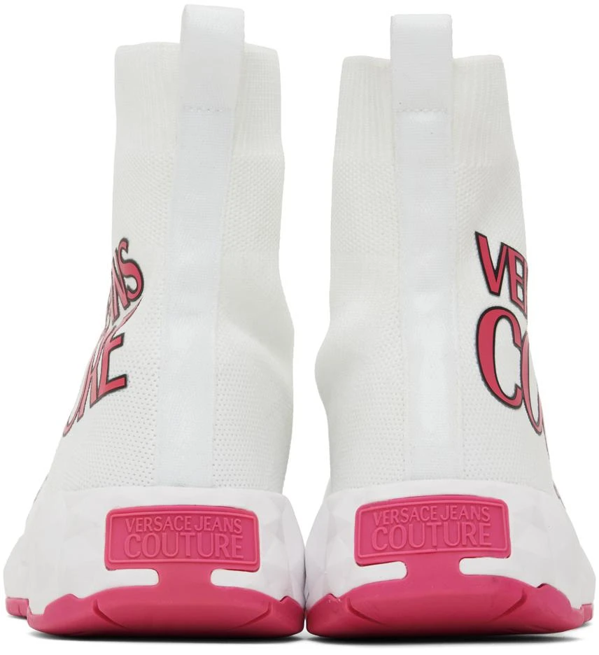 Versace White Atom Sneakers 2