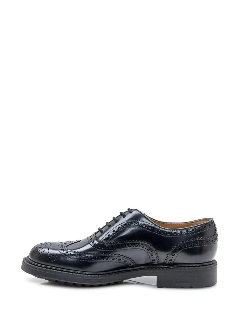 DOUCAL'S Doucal's Doucal'S Laced Brogue In Black Leather 4